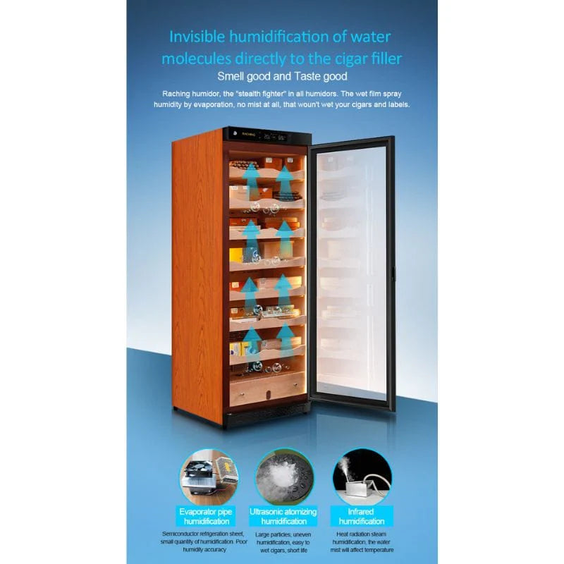 Raching C380A Electronic Humidor Cabinet | 1500 Cigars
