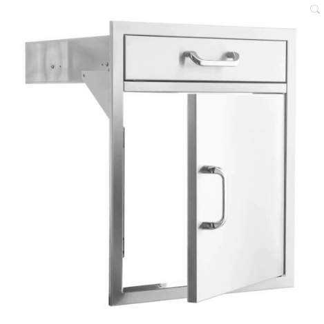 260 Series 21-Inch Access Door & Drawer Combo - RO BBQ | BBQ-260-SV24-DR1