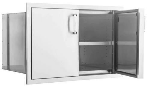260 Series 32-Inch Sealed Dry Storage Pantry With Shelf - RO BBQ | BBQ-260-DRY-STG