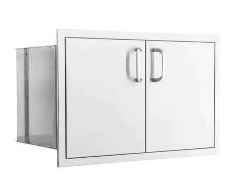 260 Series 32-Inch Sealed Dry Storage Pantry With Shelf - RO BBQ | BBQ-260-DRY-STG