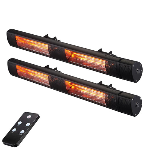 Radtec Two Pack: G30R - 38" Golden Tube Electric Patio Heaters (3000W/220V)