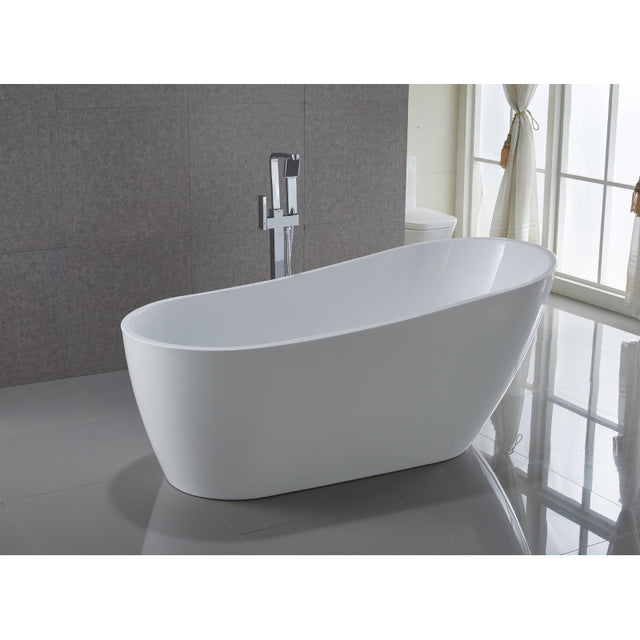 ANZZI Trend Series 5.58 ft. Freestanding Bathtub FT-AZ093