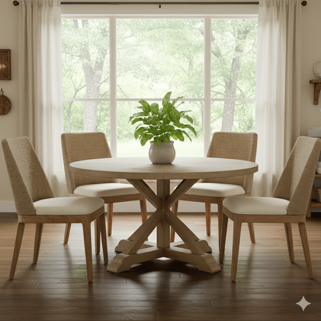Padmas Furniture Set 2 - Paxon Woven Dining Chair -Cloud