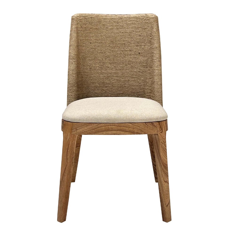 Padmas Furniture Set 2 - Paxon Woven Dining Chair -Cloud