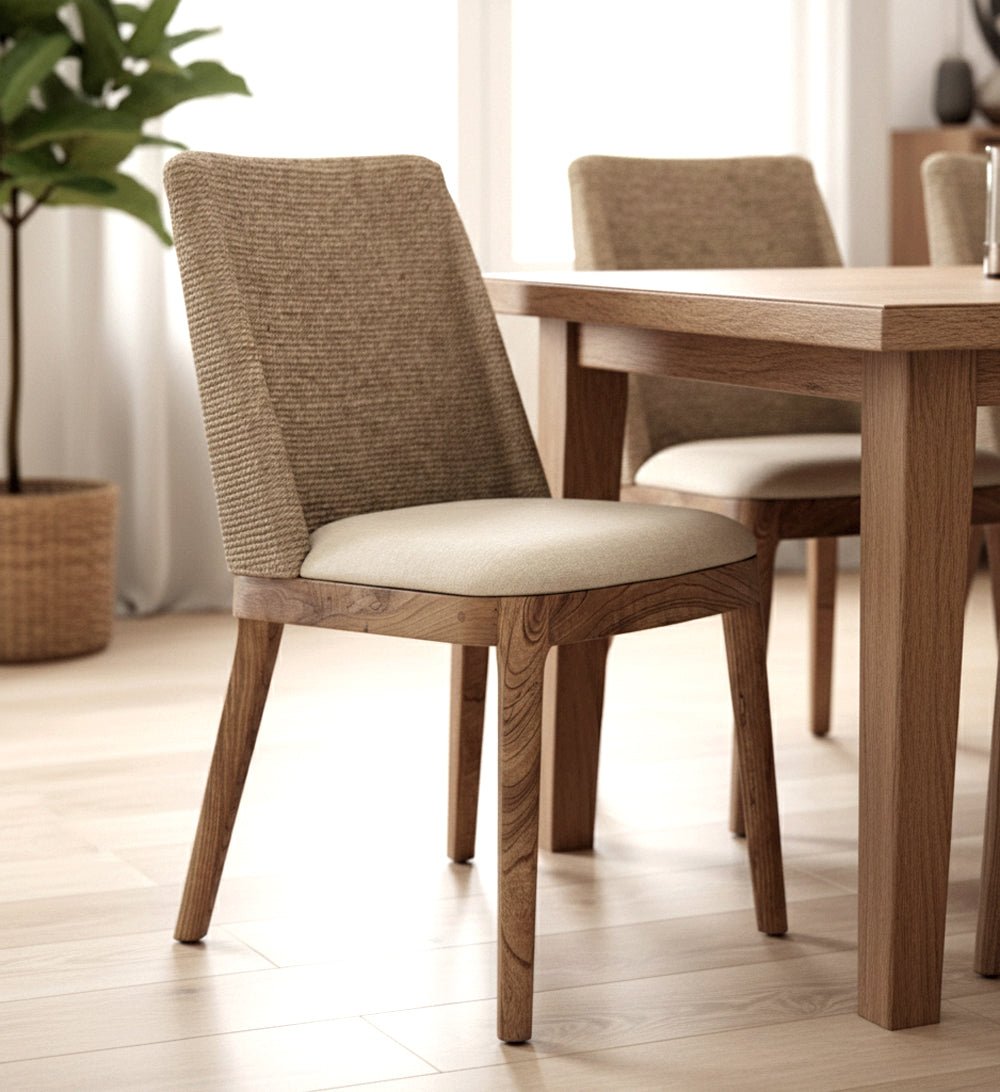 Padmas Furniture Set 2 - Paxon Woven Dining Chair -Cloud