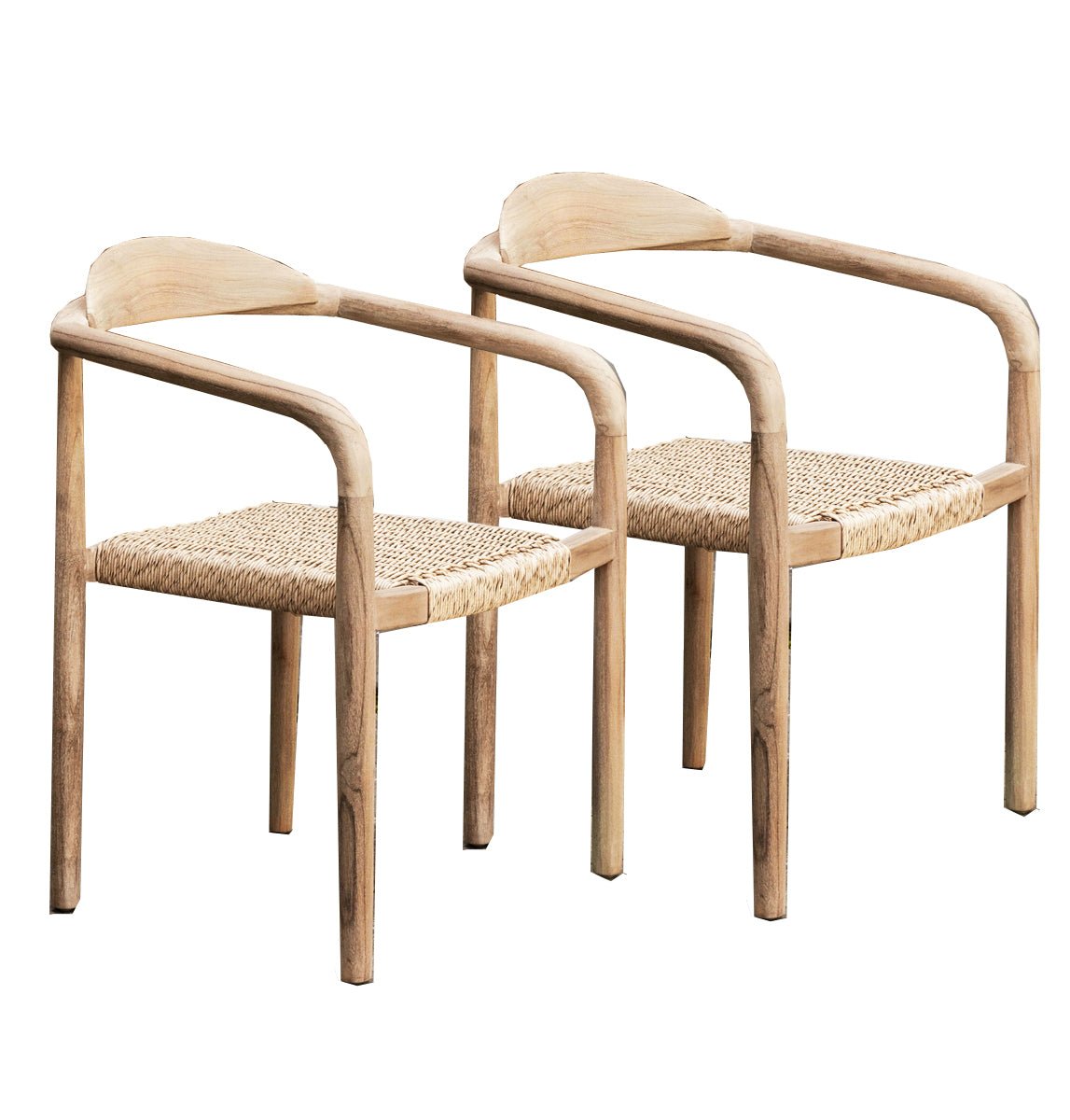 Padmas SET OF 2 - Capri Outdoor Dining Chair OL-CAP11-S/2