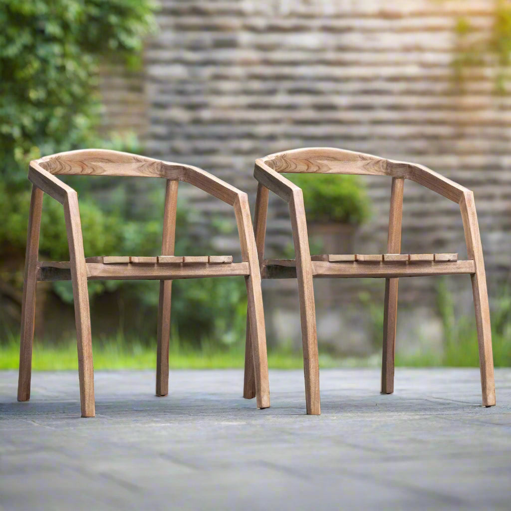Padmas SET OF 2 - Toulouse Outdoor Dining Chairs OL-TOU11-S/2
