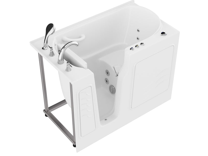 ANZZI 29" x 52" Therapeutic Walk-In Tub Dual Hydrotherapy AZ2952RWA