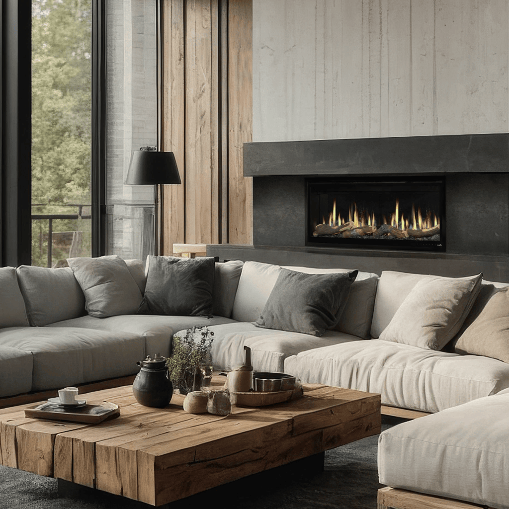 SimpliFire 100-in Allusion Edge Virtual LCD Linear Electric Fireplace SF-ALLE100