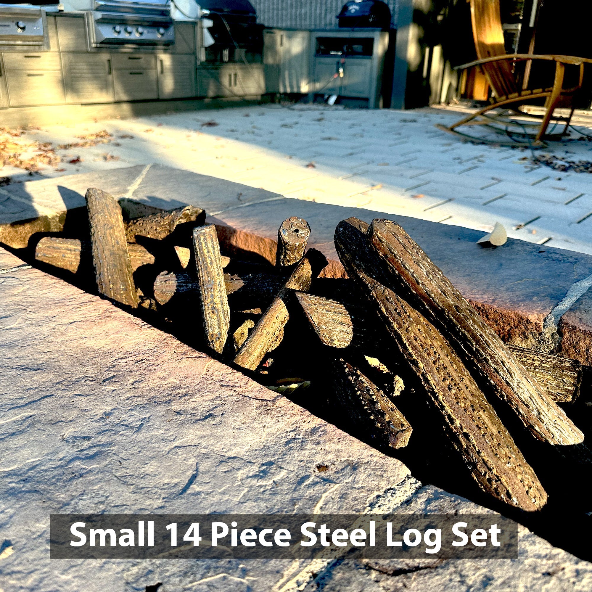 Warming Trends Steel Log Set Log-Steel-SM