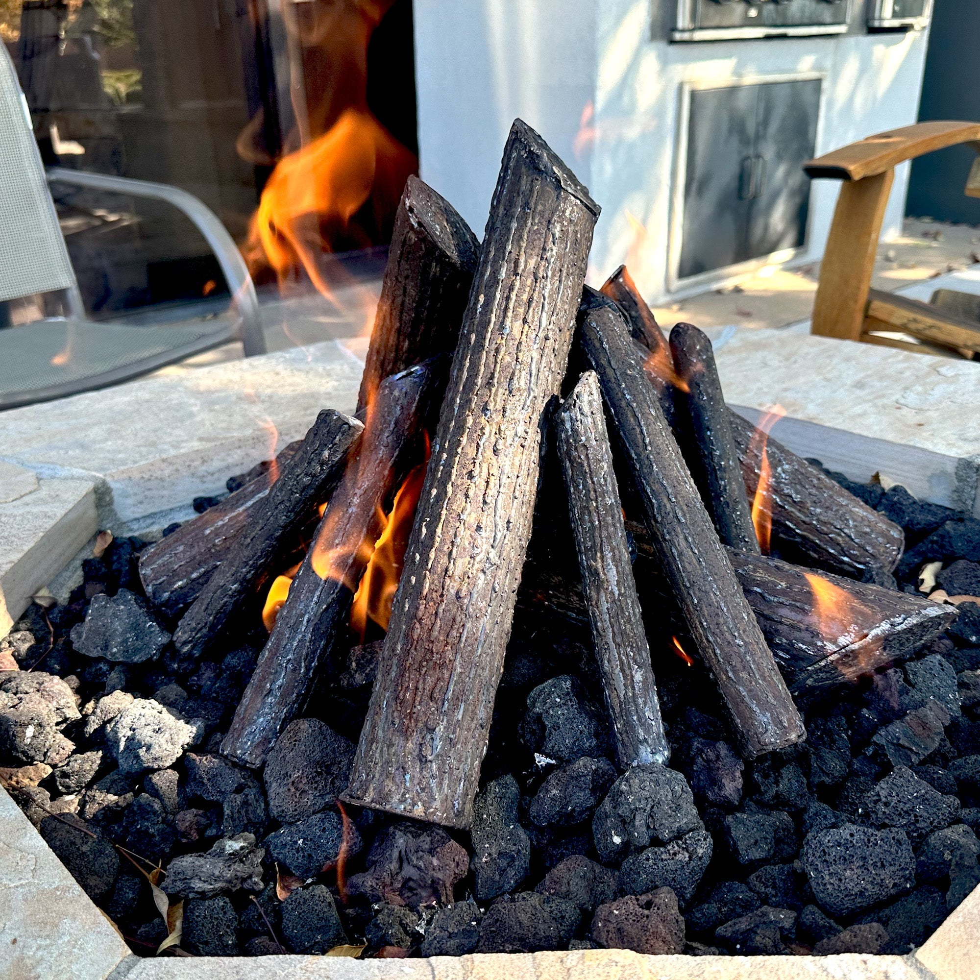 Warming Trends Steel Log Set Log-Steel-SM