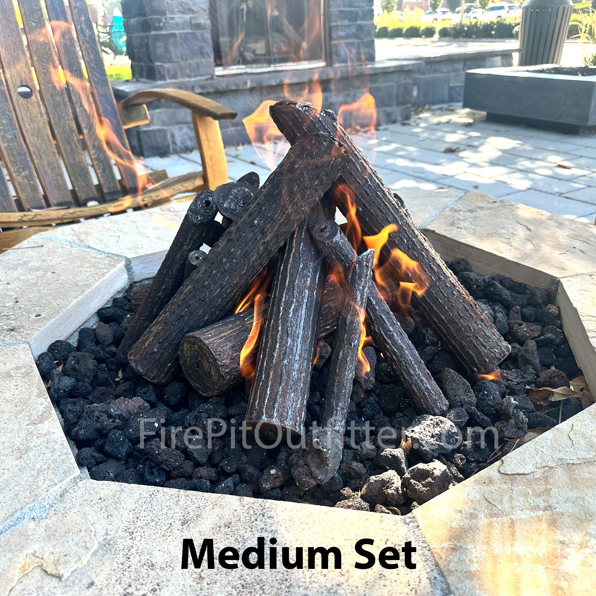 Warming Trends Steel Log Set Log-Steel-SM