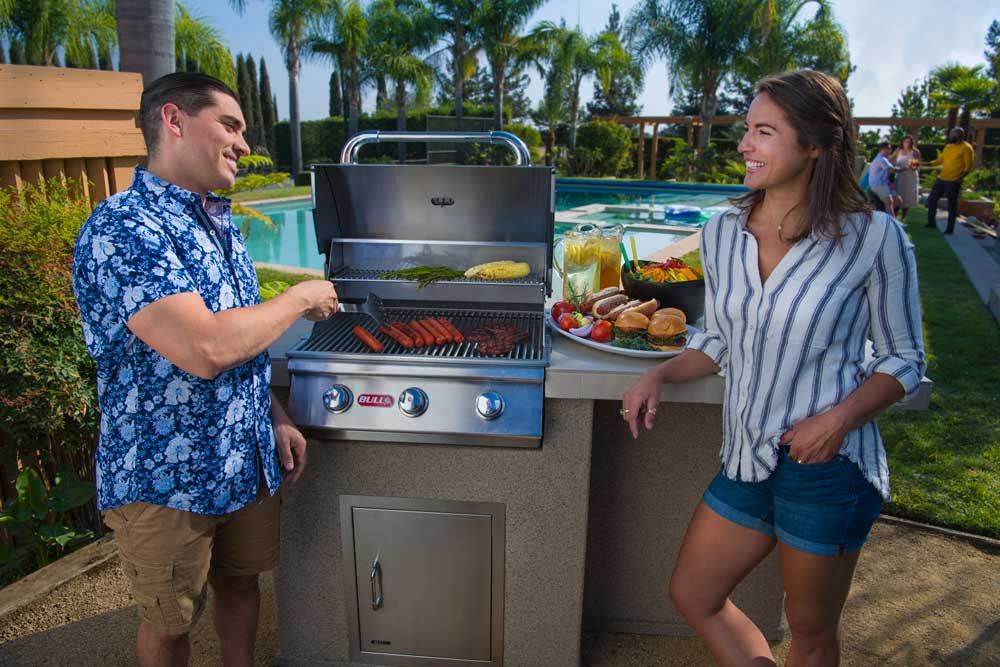 Bull BBQ Steer Premium Built-In Gas Grill 24''  69008