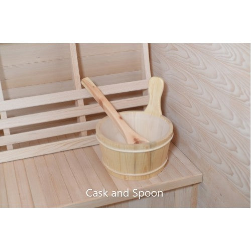 SunRay Freeport 3-Person Outdoor Traditional Sauna - HL300D1