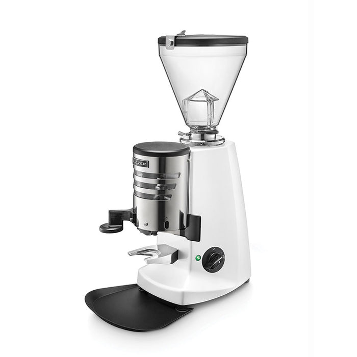 Mazzer Super Jolly V Up w/ Timer Switch Manual Doser Espresso Grinder - Black MAZSUPJVUSBLK
