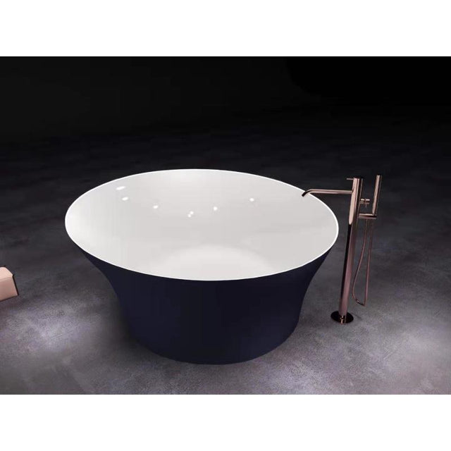 ANZZI Lacrima Series 62" Acrylic Freestanding Bathtub FT-AZ142