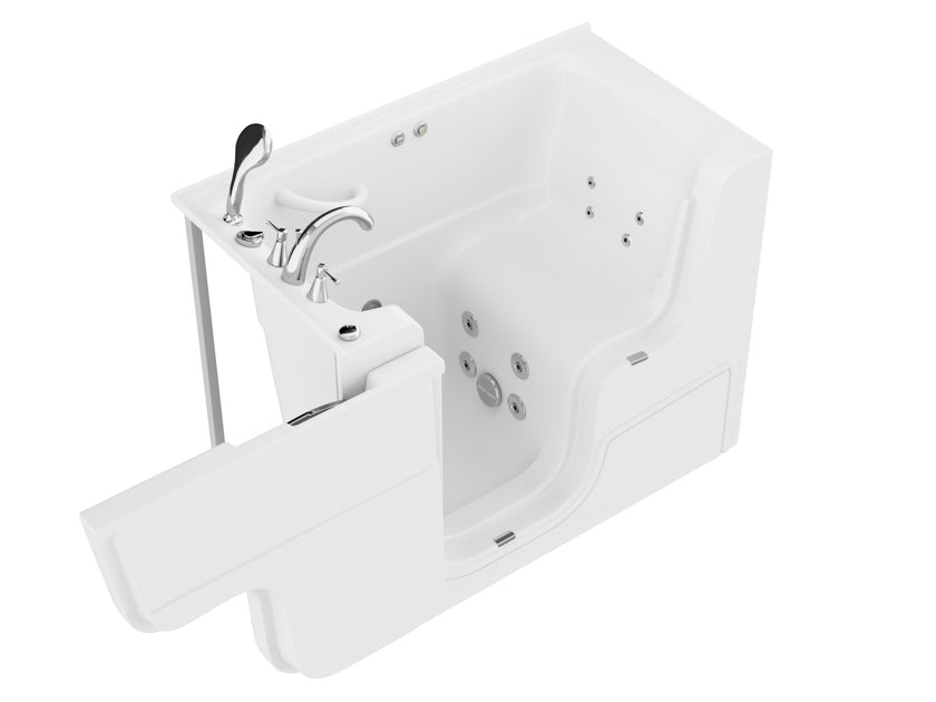 ANZZI Coupe Series 29" x 52" Wheelchair Accessible Therapeutic Tub AZ2953WCARWA