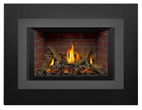 Napoleon Timberwolf 29 Inch TDI3 Bluetooth-Enabled Natural Gas Fireplace Insert with Logs - IPI (Modern) NPL-TDIX3N-1