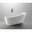 ANZZI Series 5.58 ft. Freestanding Bathtub FT-AZ093-R