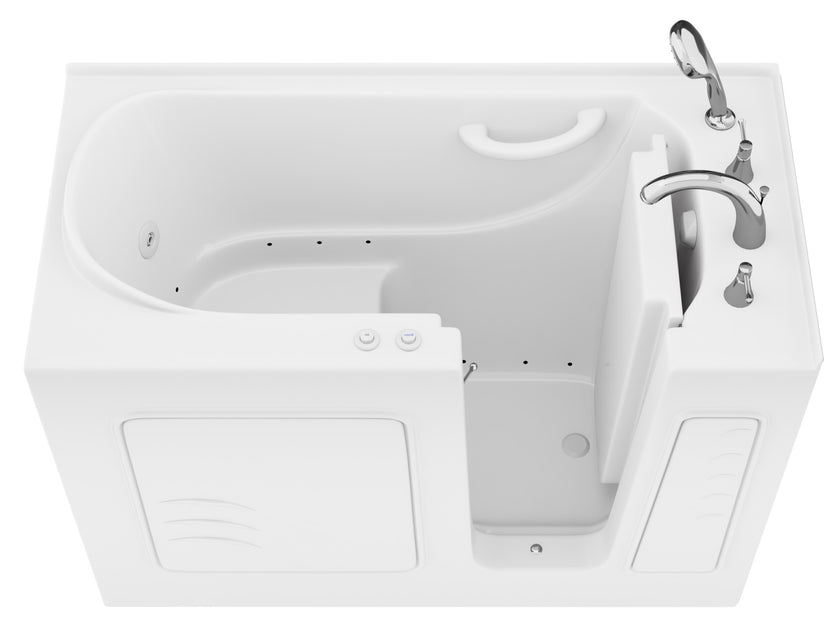 ANZZI Value Series 26" x 53" Therapeutic Walk-In Tub AZB2653RWA