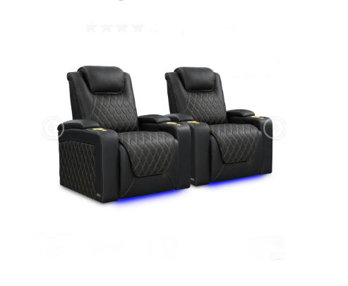 Valencia D-BOX Haptic+ Oslo Ultimate Luxury Edition 2 Single Seatings