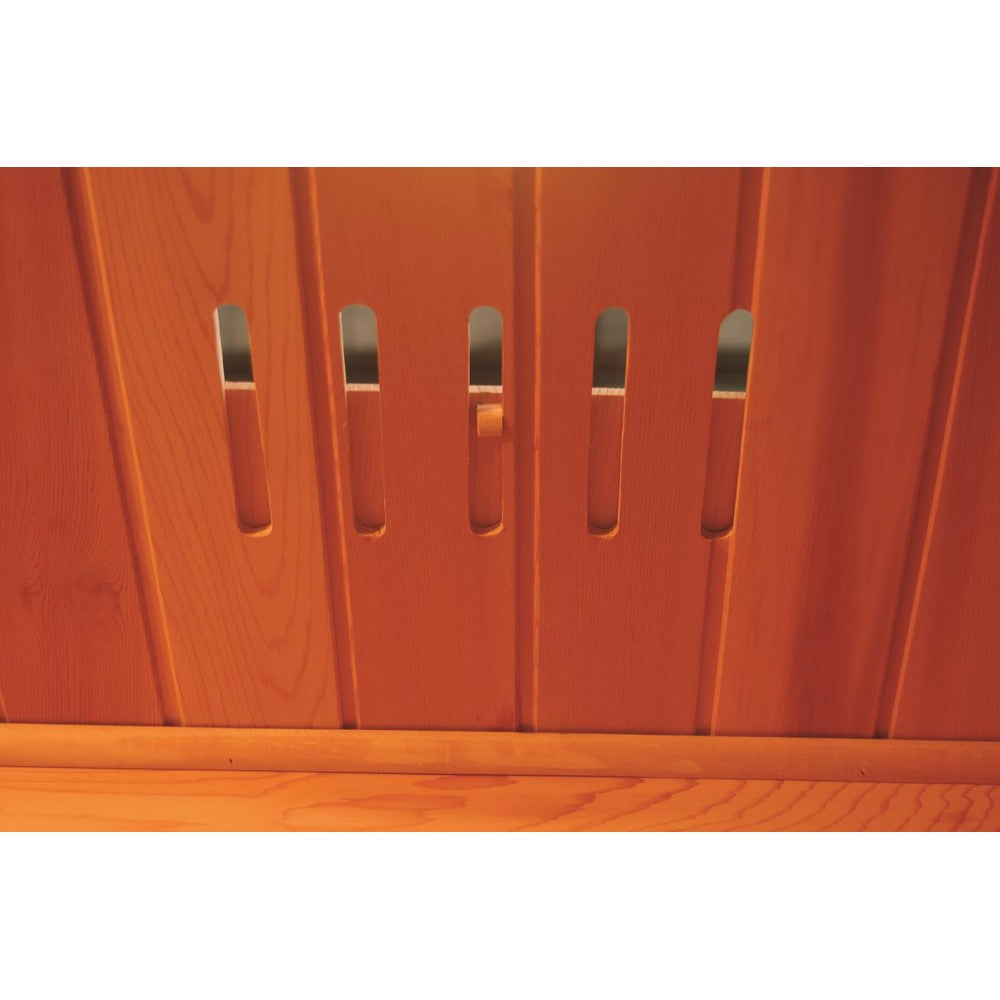 Sunray 3 Person Outdoor Sauna w/Ceramic Heater - HL300D3 Grandby 72" x 47" x 83" | 2100 watts, 8 ceramic heaters, ETL/CSA