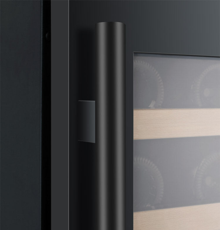 Allavino FlexCount Series 56 Bottle Single Zone Built-In Wine Refrigerator with Black Door - Right Hinge AO VSWR56-1BR20