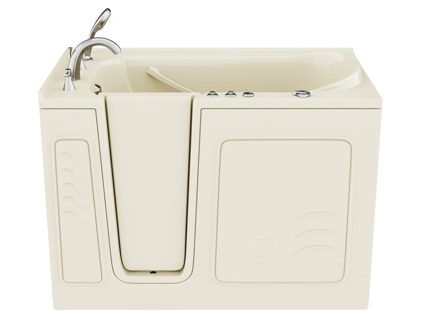 ANZZI Coupe Series 30" x 52" Therapeutic Walk-In Tub Dual Hydrotherapy AZ3053LBA