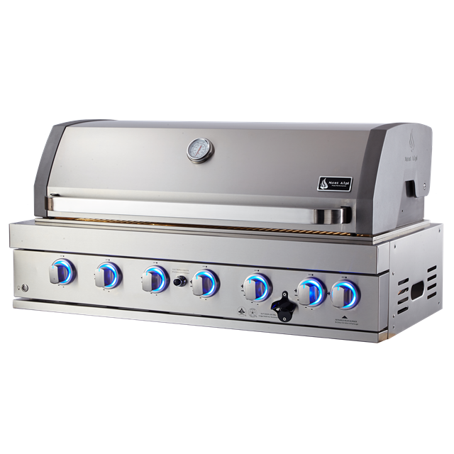 Mont Alpi 805 44-Inch Built-In Natural Gas Grill - MABi805