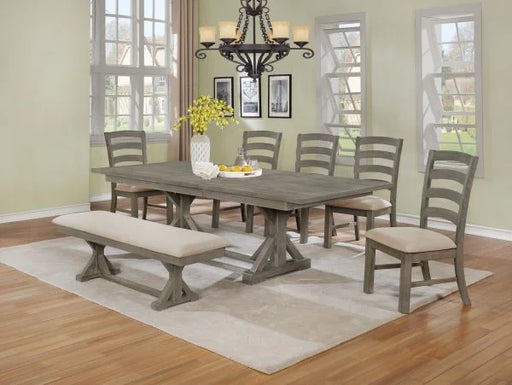 Best Quality Furniture Classic Dining Set with Extendable Dining table D22D7