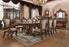 Homey Design Dining Set Antique Gld HD-1803 – 9PC