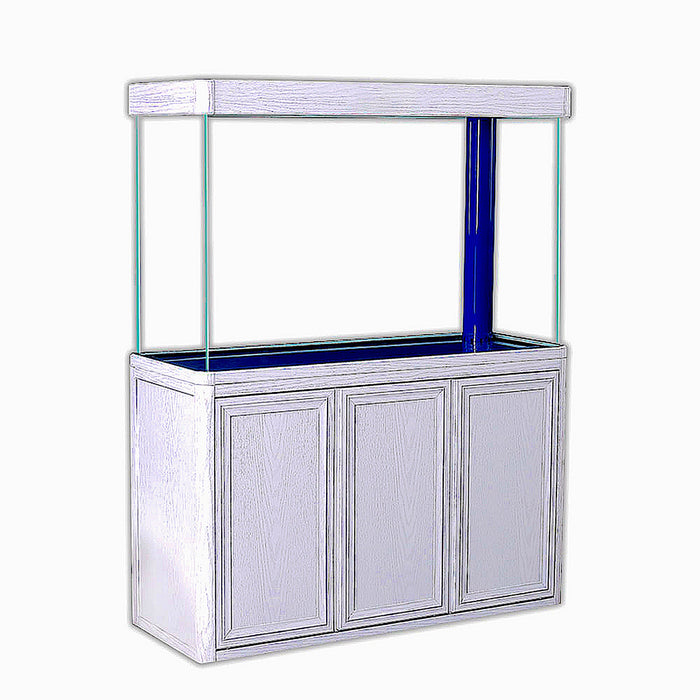 Aqua Dream 175 Gallon Tempered Glass Aquarium White Oak AD-1560-WO