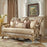 Homey Design Champagne Sofa Set HD-2663 3PC