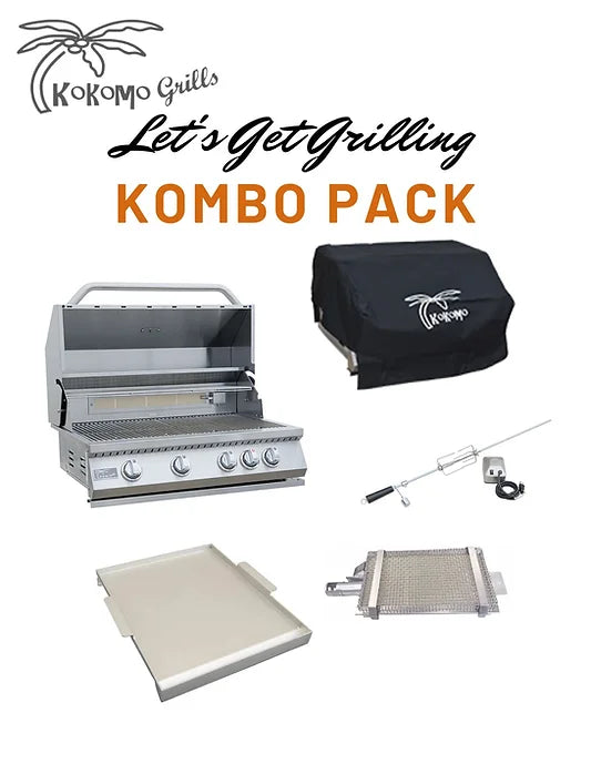 Kokomo Grills Let's Get Grilling Kombo Pack Ko-Bak4