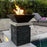 The Outdoor Plus 24" Maya GFRC Concrete Fire Bowl