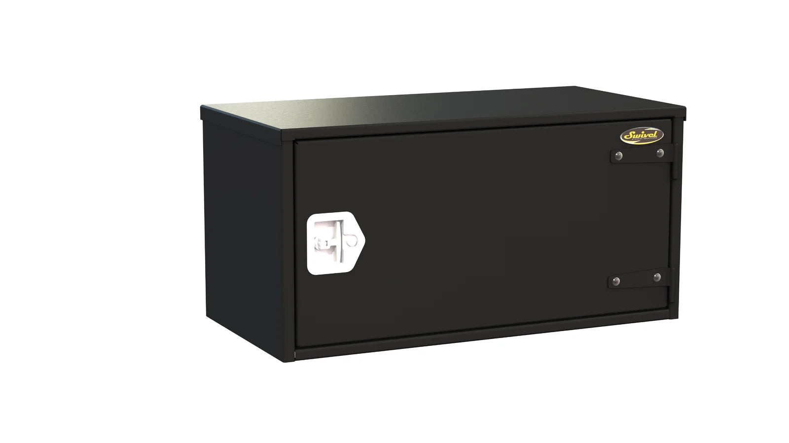 Swivel Storage Solutions 36" H x 19" W x 18" D Storage Cabinet Black