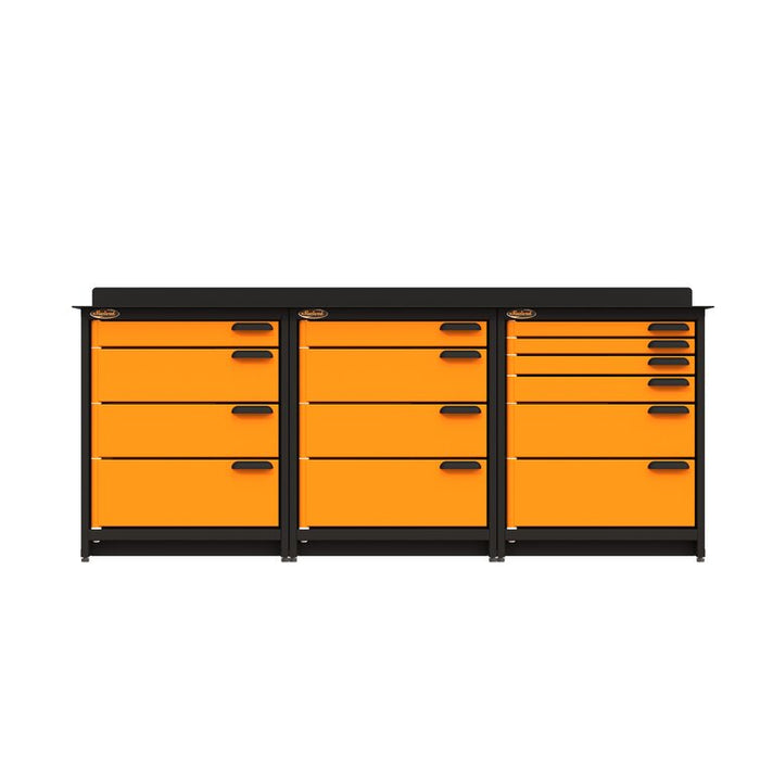 Swivel Storage Solutions 36" H x 30" W x 24" D 3 Piece Storage Cabinet Set