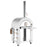 Empava PG05 Outdoor Wood Fired Pizza Oven With Side Table