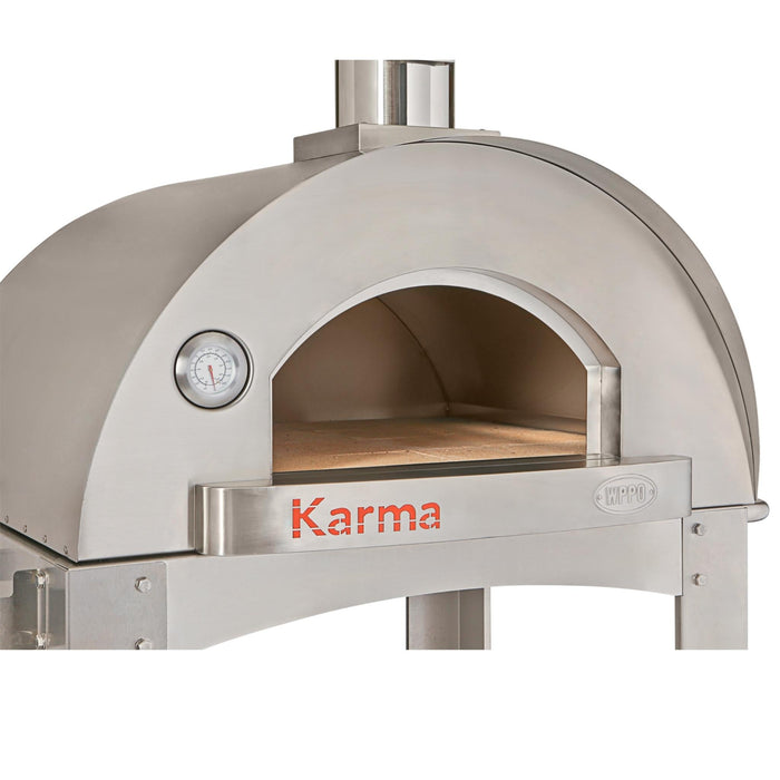 WPPO Professional Wood Fired Oven, Karma 32 304 Stainless Steel