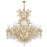 Foundry Maria Theresa 25 Light Swarovski Strass Crystal Gold Chandelier