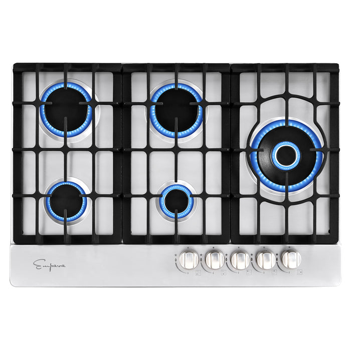 Empava 30GC38 30 in. Built-in Gas Stove Cooktop