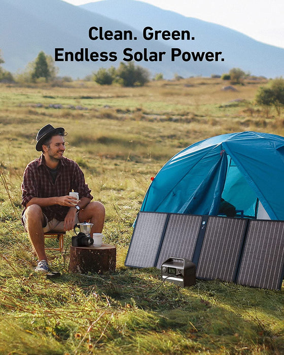 Anker Solar Generator 521(PowerHouse 256Wh & 100W Solar Panel) b1720