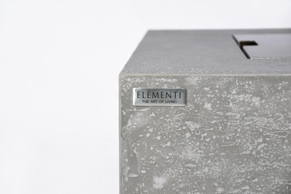 Elementi Manhattan Fire Table 13.2KW Light Gray OFG103LG