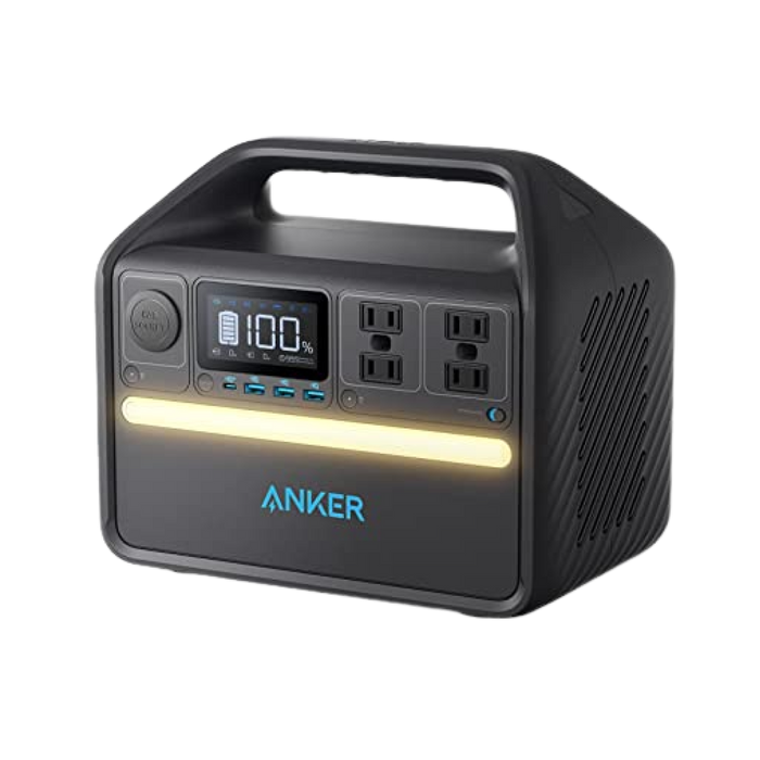 Anker 535 Solar Generator (PowerHouse 512Wh with 100W Solar Panel) b1751