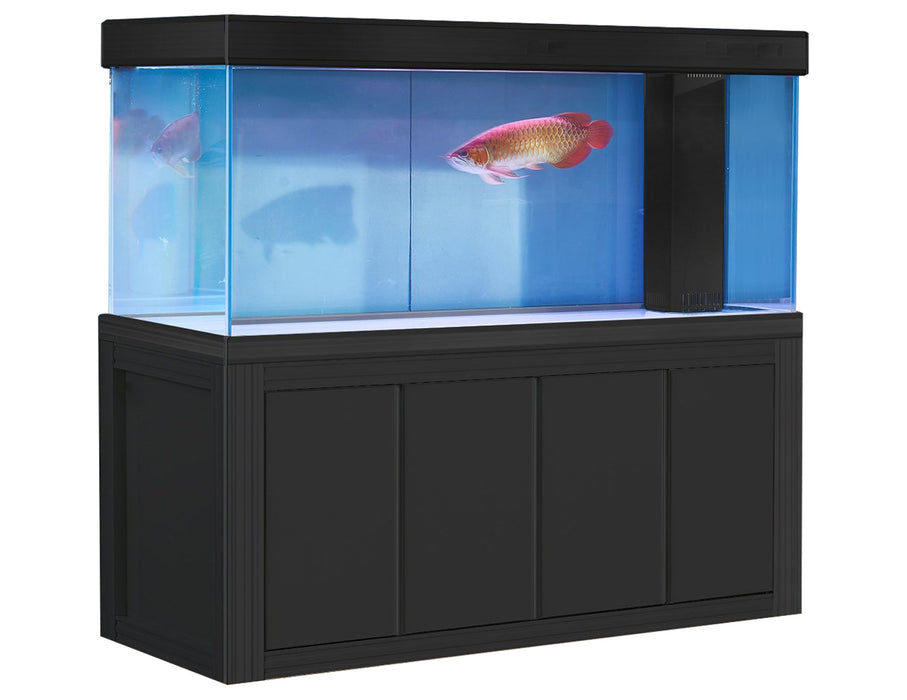 Aqua Dream 230 Gallon Tempered Glass Aquarium Black Premium AD-1760-BP