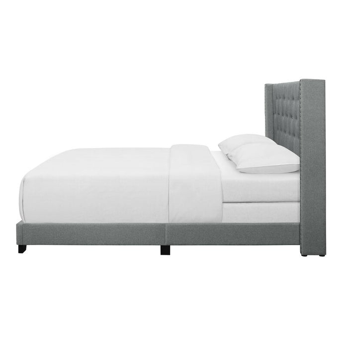 Upholstered Low Profile Standard Bed