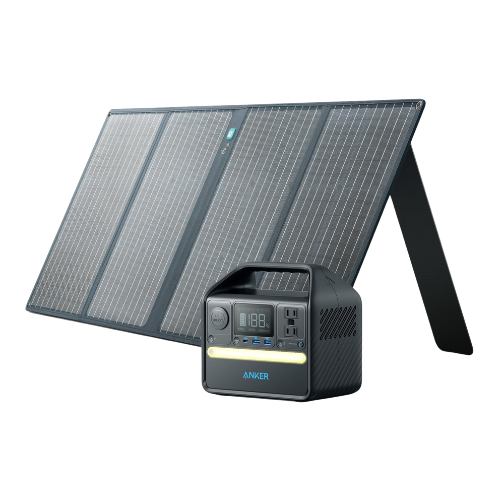 Anker Solar Generator 521(PowerHouse 256Wh & 100W Solar Panel) b1720