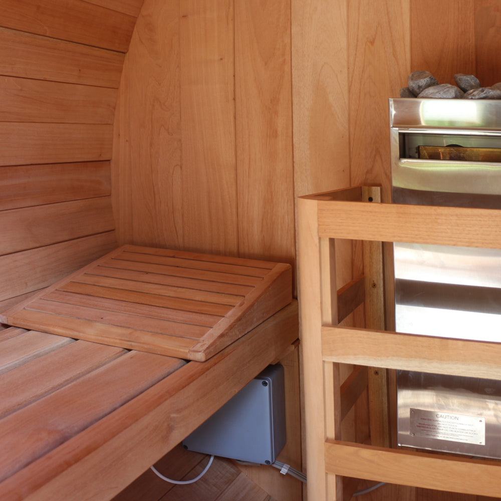 Scandia Electric Barrel Sauna - Thumbnail 5