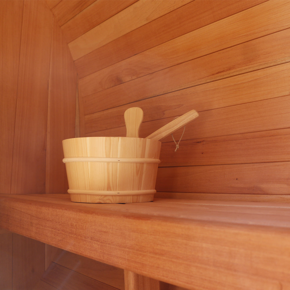 Scandia Electric Barrel Sauna - Thumbnail 3