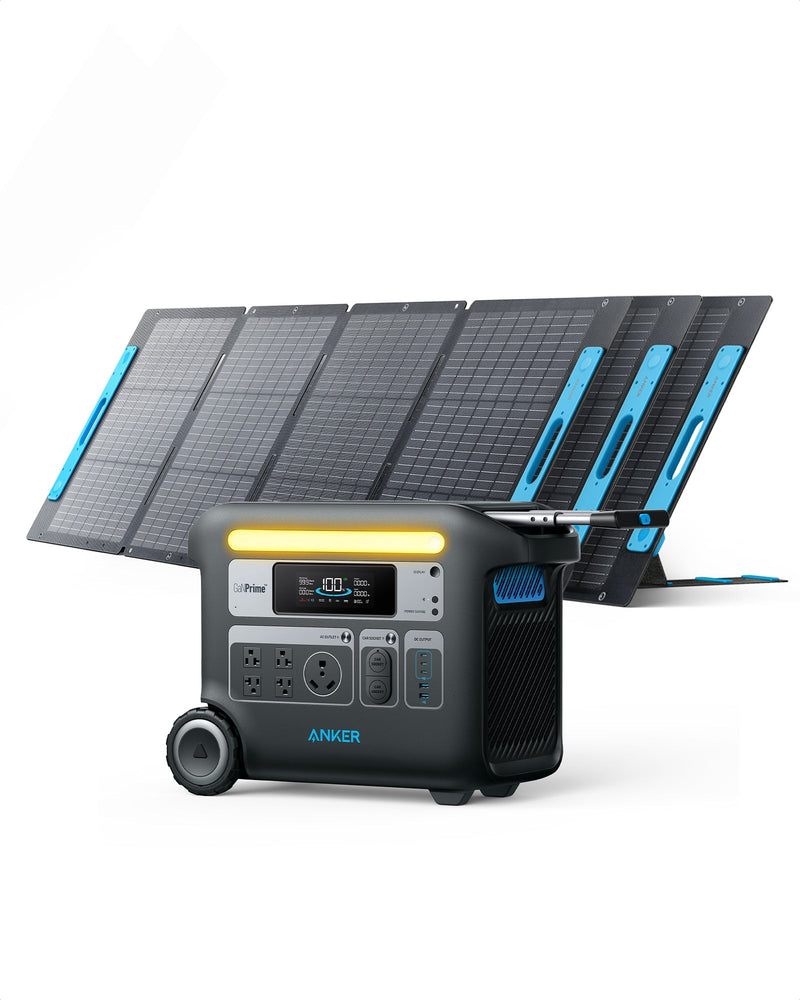 Anker Solar Generator 767 PowerHouse 2048Wh and 200W Solar Panels